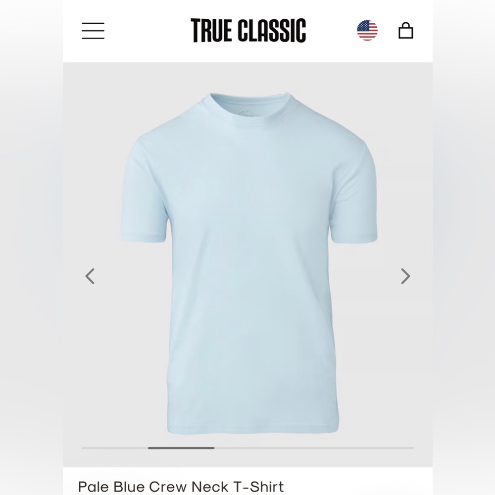 NNW- Pale Blue Crew Neck T-Shirts